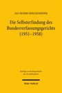 „Die Selbsterfindung des Bundesverfassungsgerichts (1951–1958)“ von Jan-Henrik Herchenröder, gelber Hintergrund.