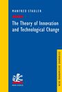 MANFRED STADLER, The Theory of Innovation and Technological Change, blau mit gelbem Rand.