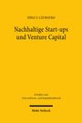 Der Titel lautet: "Nachhaltige Start-ups und Venture Capital" von Nina U. Czubayko. Gelber Hintergrund.