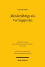 "Sarah Popp: Minderjährige als Vertragspartner. Max-Planck-Institut. Mohr Siebeck. Gelber Hintergrund."