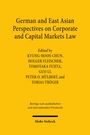Titel: "German and East Asian Perspectives on Corporate and Capital Markets Law". Gelber Hintergrund.