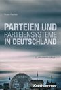 Text: Frank Decker, PARTEIEN UND PARTEIENSYSTEME IN DEUTSCHLAND, 2., aktualisierte Auflage, Kohlhammer. Im Hintergrund der Reichstag.