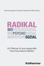 "RADIKAL BIOPSYCHOSOZIAL", Text in verschiedenen Farben. Herausgeber: Henningsen, Hausteiner-Wiehle. Verlag Kohlhammer.