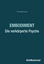 "Thomas Fuchs. EMBODIMENT. Die verkörperte Psyche. Kohlhammer." Text auf dunklem Hintergrund.