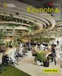 "Keynote 6, Second Edition, Proficient, Teacher's Book." Modern Büro mit Pflanzen, Menschen arbeiten an Schreibtischen.