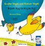 Glummie Riday: Großer Vogel und Kleiner Vogel. Kinderbuch Deutsch-Türkisch mit Audio-CD, Buch