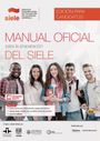 "MANUAL OFICIAL para la preparación DEL SIELE". Fünf lächelnde junge Erwachsene, die Bücher halten.