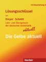 : Lehr- und Übungsbuch der deutschen Grammatik - aktuell. Lösungsschlüssel, Buch