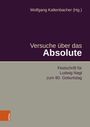 : Versuche über das Absolute, Buch