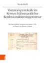 Nicole Kröll: Visitationsprotokolle im Kontext frühneuzeitlicher Konfessionalisierungsprozesse, Buch