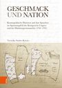 Veronika Studer-Kovacs: Geschmack und Nation, Buch