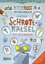 Jörg Hilbert: Ritter Rost: Lustige Schrott-Rätsel mit Stickern, Buch