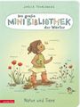 Joëlle Tourlonias: Die große Mini-Bibliothek der Wörter - Natur und Tiere (Pappbilderbuch), Buch