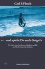 'Und spielst Du auch Geige?', Buch