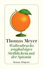 Thomas Meyer: Wolkenbruchs waghalsiges Stelldichein mit der Spionin, Buch