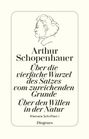 Arthur Schopenhauer: Über die vierfache Wurzel des Satzes vom zureichenden Grunde, Buch