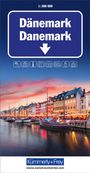 : Dänemark Strassenkarte 1:300 000, KRT