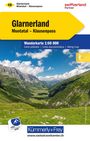 KuF Schweiz Wanderkarte 12 Glarnerland - Walensee 1 : 60 000, KRT