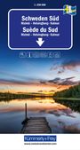 Kümmerly+Frey Regional-Strassenkarte 1 Schweden Süd 1:250.000, KRT