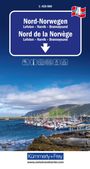Kümmerly+Frey Regional-Strassenkarte 4 Nord-Norwegen 1:420.000, KRT