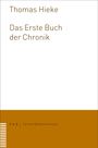 "Thomas Hieke, Das Erste Buch der Chronik, TVZ | Zürcher Bibelkommentare" in schlichtem Design mit weißem und braunem Bereich.