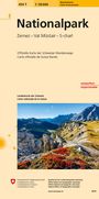 : Swisstopo 1 : 50 000 Nationalpark, KRT