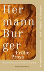 Hermann Burger: Kurzgefasster Lebenslauf und andere frühe Prosa. Bork. Diabelli, Buch