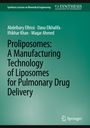 Abdelbary Elhissi: Proliposomes: A Manufacturing Technology of Liposomes for Pulmonary Drug Delivery, Buch