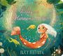 Titel "Lily und der Herzenszauber", Autor Lucy Fleming. Illustration mit Meerjungfrau, Fisch und Frosch in buntem Wasser.