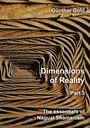 Günther Gold: Dimensions of Reality - Part 3, Buch