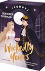 "Wickedly Yours: Eine Sugar-Cookie-Lovestory" von Jennifer Chipman. Illustration: Ein Paar unter einem Nachthimmel.