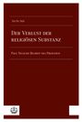 Jin-Ho Suh: Der Verlust der religiösen Substanz, Buch