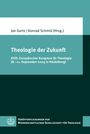 Jan Gertz | Konrad Schmid (Hrsg.). Theologie der Zukunft. Kongress 8.-11. September 2024, Heidelberg. Veröffentlichungen der Wissenschaftlichen Gesellschaft für Theologie. Unten links Logo.