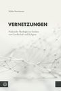 Texte: "Vernetzungen: Praktische Theologie im Zeichen von Gesellschaft und Religion". Netzwerkstruktur im Hintergrund.