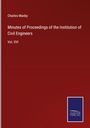 Charles Manby: Minutes of Proceedings of the Institution of Civil Engineers, Buch