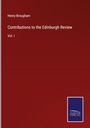Henry Brougham: Contributions to the Edinburgh Review, Buch