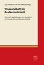 : Wissen(schaft) im Deutschunterricht, Buch