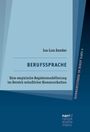 Text: "Isa-Lou Sander, Berufssprache, Eine empirische Registermodellierung im Bereich mündlicher Kommunikation."