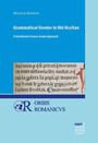 "Grammatical Gender in Old Occitan", blaues Cover, mittelalterliches Textfragment, Logos unten: ORBIS ROMANICVS.