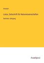 Anonym: Lotos, Zeitschrift für Naturwissenschaften, Buch