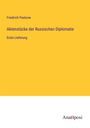 Friedrich Paalzow: Aktenstücke der Russischen Diplomatie, Buch