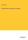 H. B. Lübsen: Ausführliches Lehrbuch der Analysis, Buch