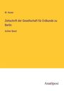 W. Koner: Zeitschrift der Gesellschaft für Erdkunde zu Berlin, Buch