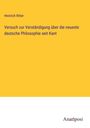 Heinrich Ritter: Versuch zur Verständigung über die neueste deutsche Philosophie seit Kant, Buch