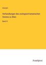 Anonym: Verhandlungen des zoologisch-botanischen Vereins zu Wien, Buch