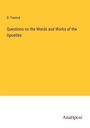 D. Faunce: Questions on the Words and Works of the Apostles, Buch