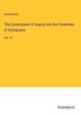 Anonymous: The Commission of Inquiry into the Treatment of Immigrants, Buch