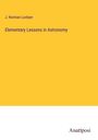 J. Norman Lockyer: Elementary Lessons in Astronomy, Buch
