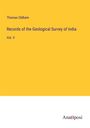 Thomas Oldham: Records of the Geological Survey of India, Buch