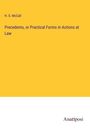 H. S. McCall: Precedents, or Practical Forms in Actions at Law, Buch